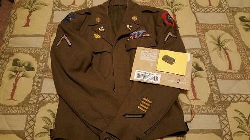 Orval Bailey uniform and tag.jpg YES.jpg